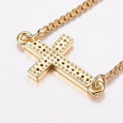 Adjustable Brass Bolo Bracelets BJEW-P200-11G-1