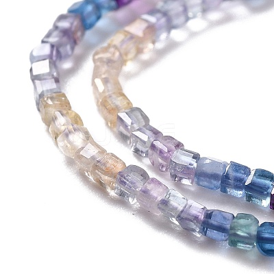 Natural Fluorite Beads Strands X-G-K312-06A-1