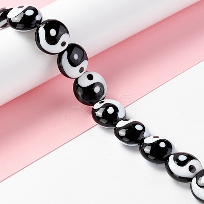 Handmade Lampwork Beads Strands LAMP-D015-10-1