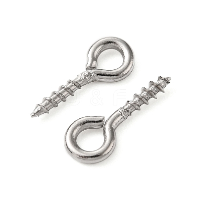 Tarnish Resistant 304 Stainless Steel Screw Eye Pin Peg Bails STAS-L234-165C-P-1