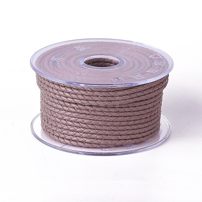 Braided Cowhide Cord WL-I004-3mm-D-08-1