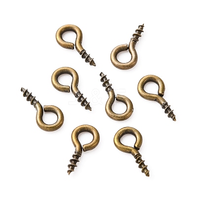 Iron Screw Eye Pin Peg Bails E561Y-AB-FF-1