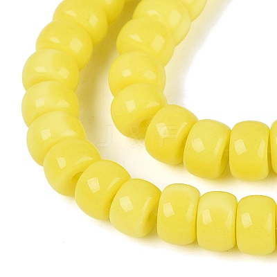 Opaque Glass Beads Strands GLAA-NH0002-B01-C07-1