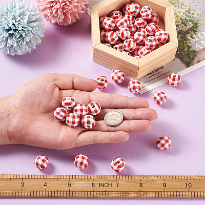 Natural Wooden Beads LS-WOOD-TAC0010-05E-1