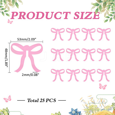 25Pcs Acrylic Wine Glass Charms AJEW-ME0001-12A-1
