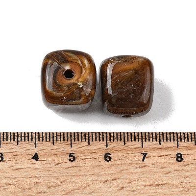 Opaque Acrylic Beads X-OACR-D320-01J-1