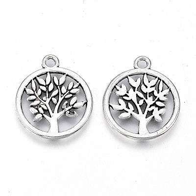 Tibetan Style Alloy Pendants LS-X-TIBE-S323-022AS-RS-1