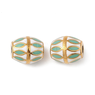 304 Stainless Steel Enamel Beads STAS-P380-81G-01-1