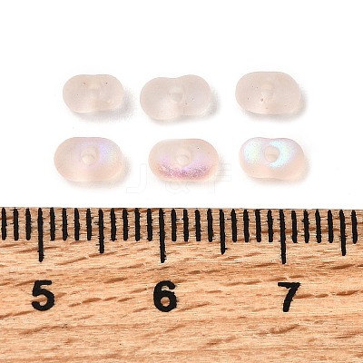 Glass Frosted Seed Beads SEED-NH0002-01E-1