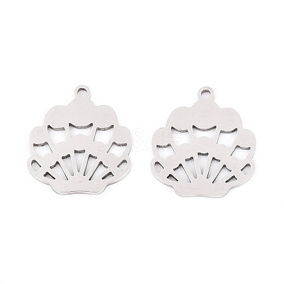 201 Stainless Steel Pendants STAS-T066-91P-1