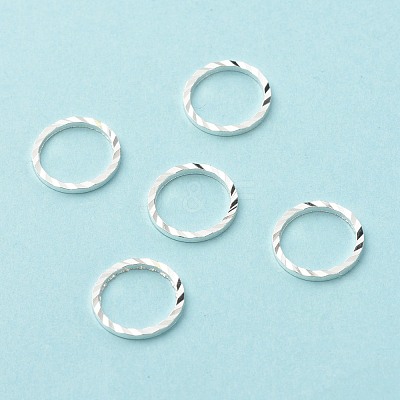 Brass Linking Rings KK-F831-018C-S-RS-1