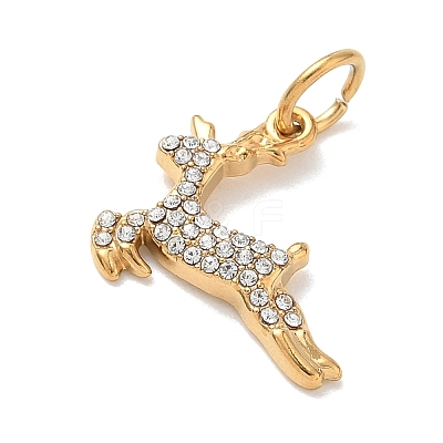 Autumn 304 Stainless Steel Pendants STAS-C180-01D-G-1