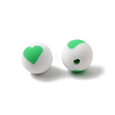 Handmade Polymer Clay Beads CLAY-I011-01B-09-1