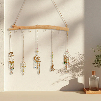 1Pc Driftwood Branch Hook Branch Hanger Rack AJEW-SP0002-31A-1