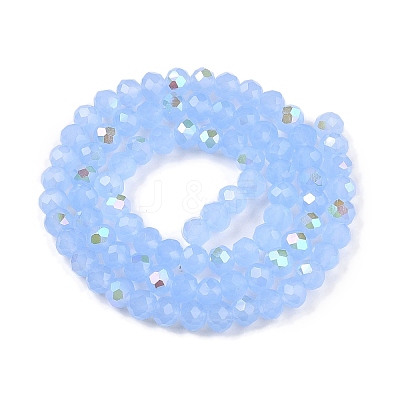 Electroplate Glass Beads Strands LS-EGLA-A044-J6mm-L03-1