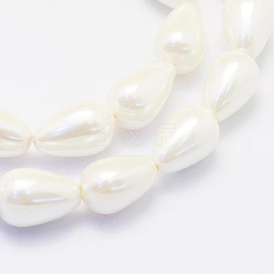Shell Pearl Beads Strands BSHE-P024-02-1