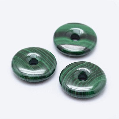 Natural Malachite Pendants G-F571-10-22mm-1