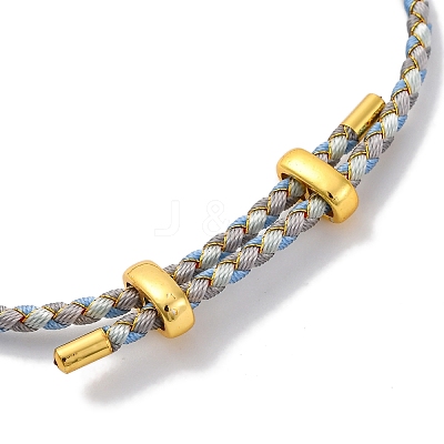 Adjustable Polyester Cord Braided Bracelets BJEW-Z085-01G-23-1