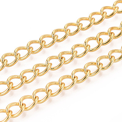 Brass Curb Chains CHC-T018-32G-1