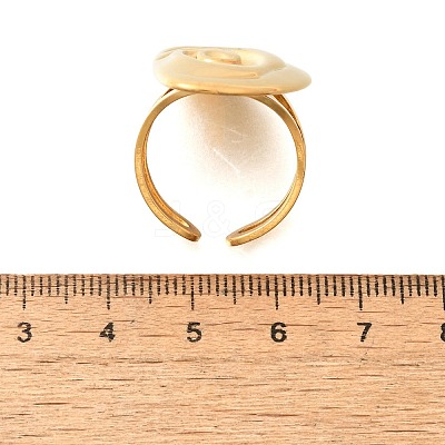 304 Stainless Steel Cuff Rings RJEW-E437-01G-04-1