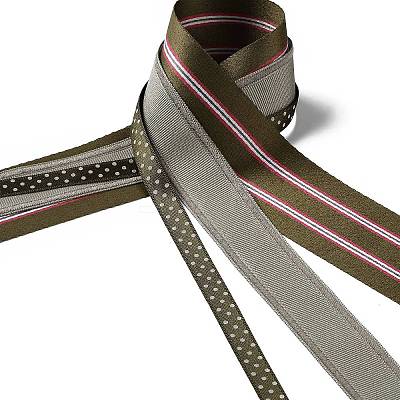 9 Yards 3 Styles Polyester Ribbon SRIB-C002-06B-1