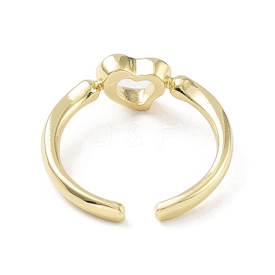 Brass Open Cuff Rings for Women LS-RJEW-A028-02G-1