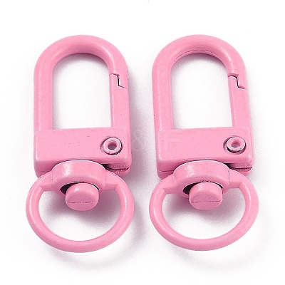 Zinc Alloy Baking Paint Swivel Snap Hooks Clasps PALLOY-H194-A07-1