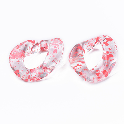 Transparent Acrylic Linking Rings OACR-N009-014A-02-1