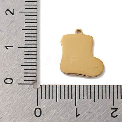Christmas Theme 304 Stainless Steel Enamel Charms STAS-Z093-02I-1