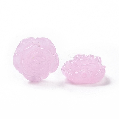 Handmade Lampwork Flower Beads LAMP-C004-05B-1