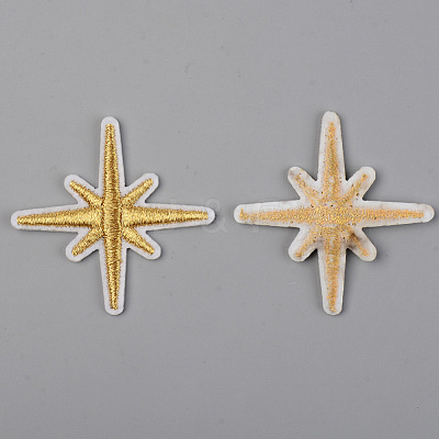 Computerized Embroidery Cloth Iron on/Sew on Patches DIY-S040-023B-1