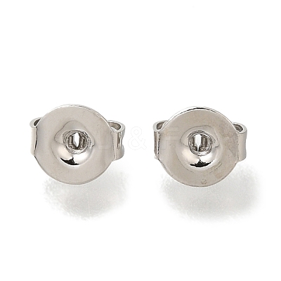 Rack Plating Brass Friction Ear Nuts KK-C081-04P-1