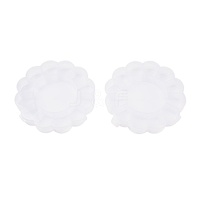 (Defective Closeout Sale: Scratched) Flower Plastic Bead Storage Containers CON-XCP0002-65-1