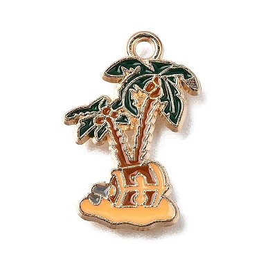 Alloy with Enamel Pendants AL-CBA9E11-03KCG-08-1