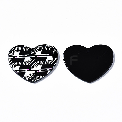 3D Printed Acrylic Pendants KY-S163-357-1