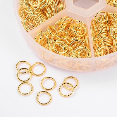 1 Box Brass Open Jump Rings KK-X0068-G-B-1