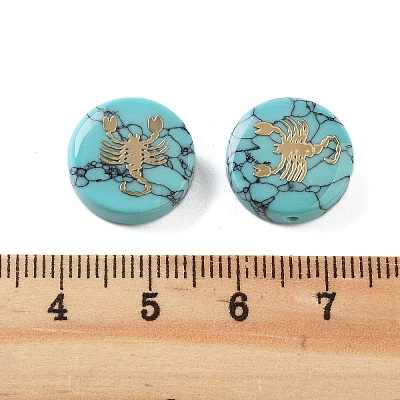 Synthetic Turquoise Beads G-F775-C03-1