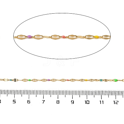 304 Stainless Steel Dapped Chains CHS-H036-01G-02-1