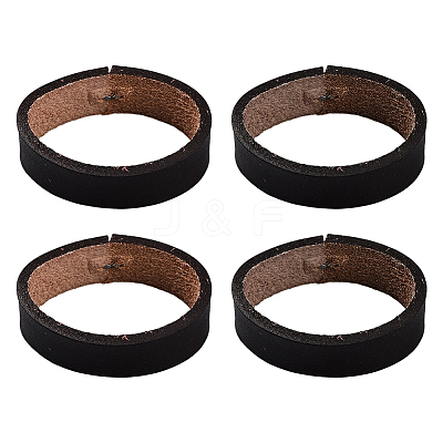2 Bags 2 Colors Cowhide Leather Loop Keepers FIND-HY0003-61-1