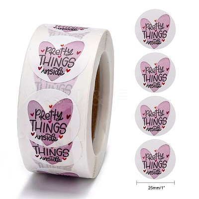 1 Inch Thank You Roll Stickers DIY-J002-B13-1