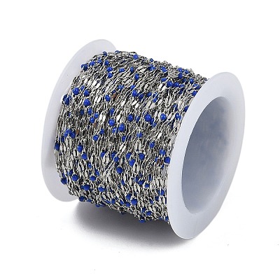 Brass Dapped Chains AJEW-Q153-02P-14-1
