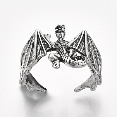 Alloy Cuff Finger Rings RJEW-T008-03-1