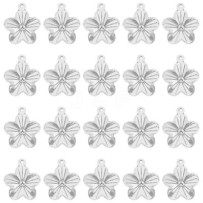 304 Stainless Steel Pendants STAS-DC0011-78-1