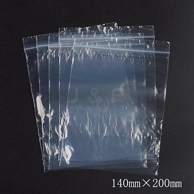 Plastic Resealable Packaging Bags OPP-G001-F-14x20cm-1
