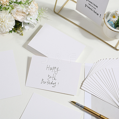 Blank Paper Card DIY-WH20058-03A-1