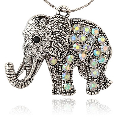 Tibetan Style Alloy Rhinestone Big Pendants LS-ALRI-L048-28AS-1