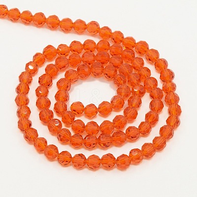 Glass Beads Strands EGLA-J042-8mm-18-1
