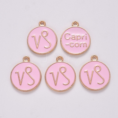 Alloy Enamel Pendants LS-X-ENAM-S124-01B-09E-1