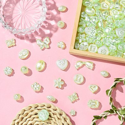 100Pcs 20 Styles Acrylic Beads FIND-CJ0002-75-1