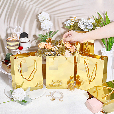 Paper Gift Tote Bags ABAG-WH0040-18-1